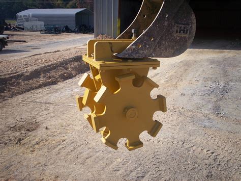 wheel compactor for excavator